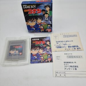 DETECTIVE CONAN GIWAKU NO GOUKA GAME BOY BOXED TESTED JAPAN
