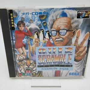 QUIZ SCRAMBLE SEGA MEGA CD JAPAN USED