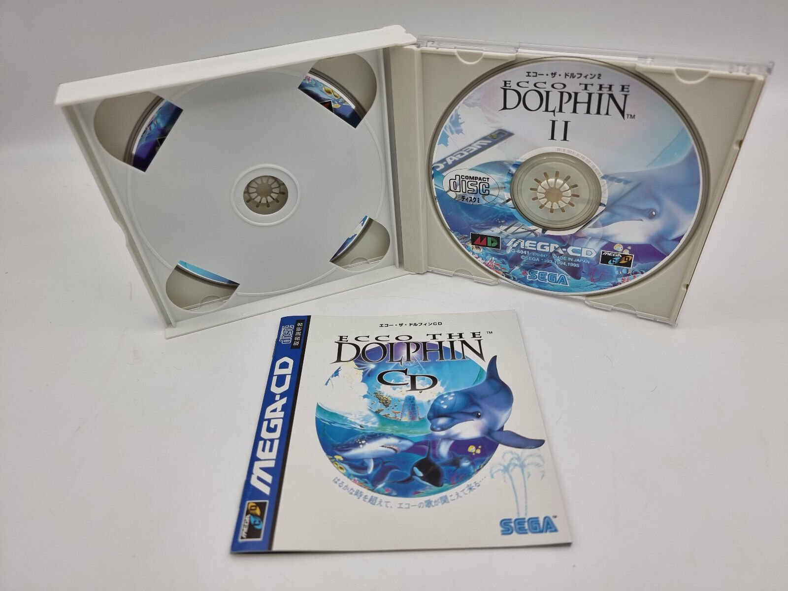 ECCO THE DOLPHIN CD SEGA MEGA CD JAPAN USED - Image 4