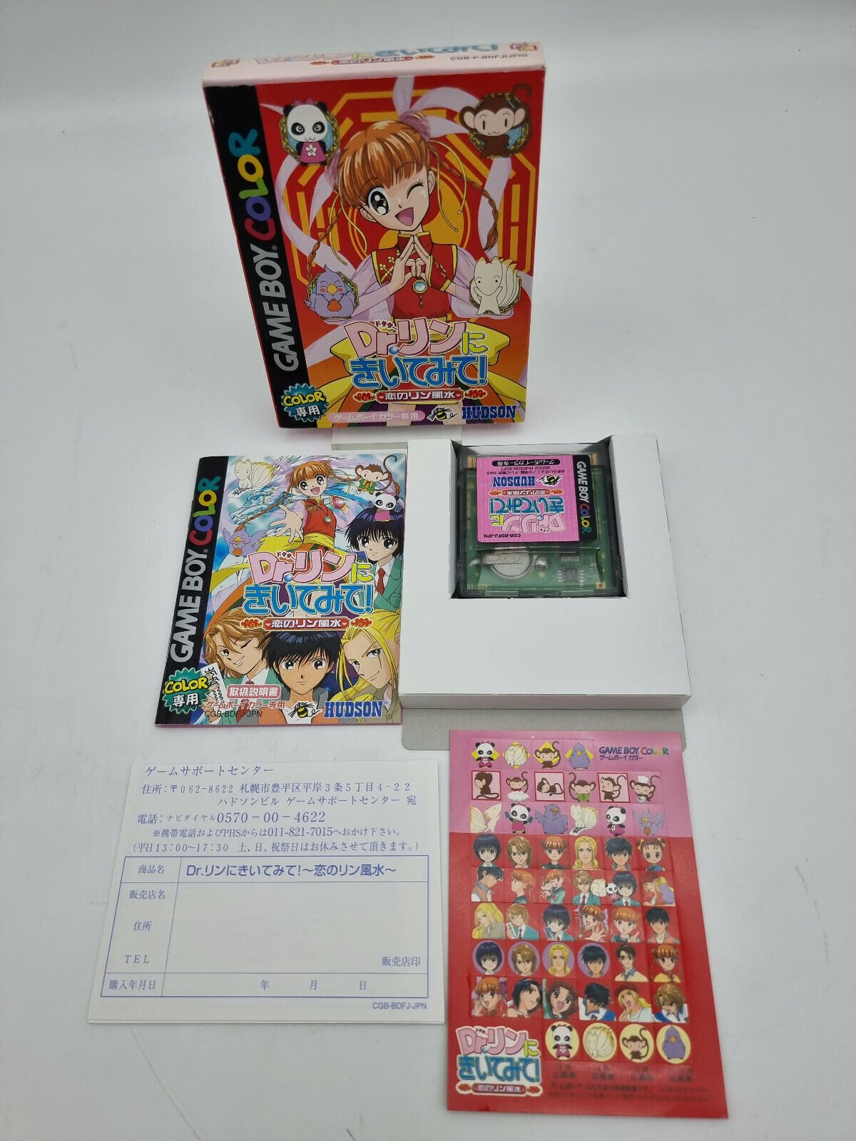 DR RIN NI KIITEMITE GAME BOY COLOR BOXED TESTED JAPAN