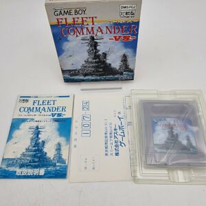 FLEET COMMANDER VS GAME BOY BOXED TESTED JAPAN