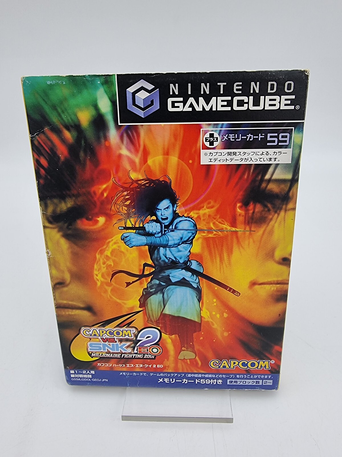 CAPCOM VS SNK 2 EO NINTENDO GAMECUBE JAPAN USED TESTED - Image 3