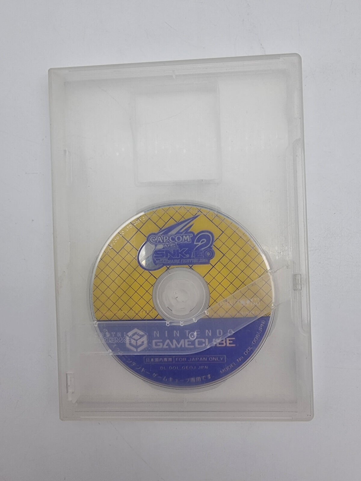 CAPCOM VS SNK 2 EO NINTENDO GAMECUBE JAPAN USED TESTED - Image 5