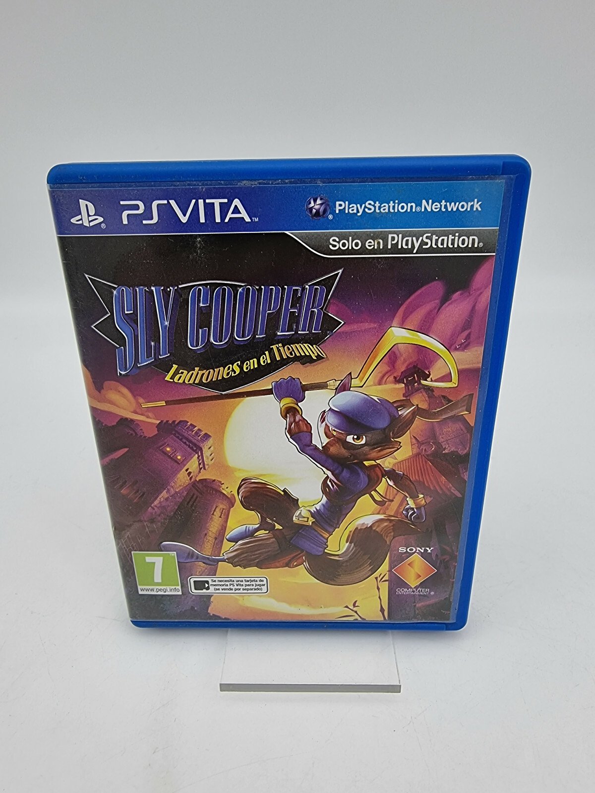 SLY COOPER LADRONES EN EL TIEMPO PS VITA PAL VERSION USED