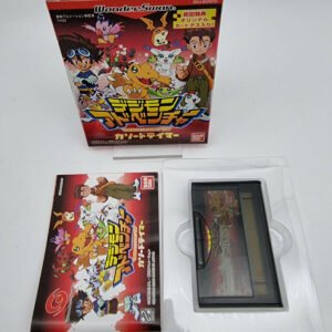 DIGIMON ADVENTURE CATHODE BOXED WONDERSWAN TESTED JAPAN