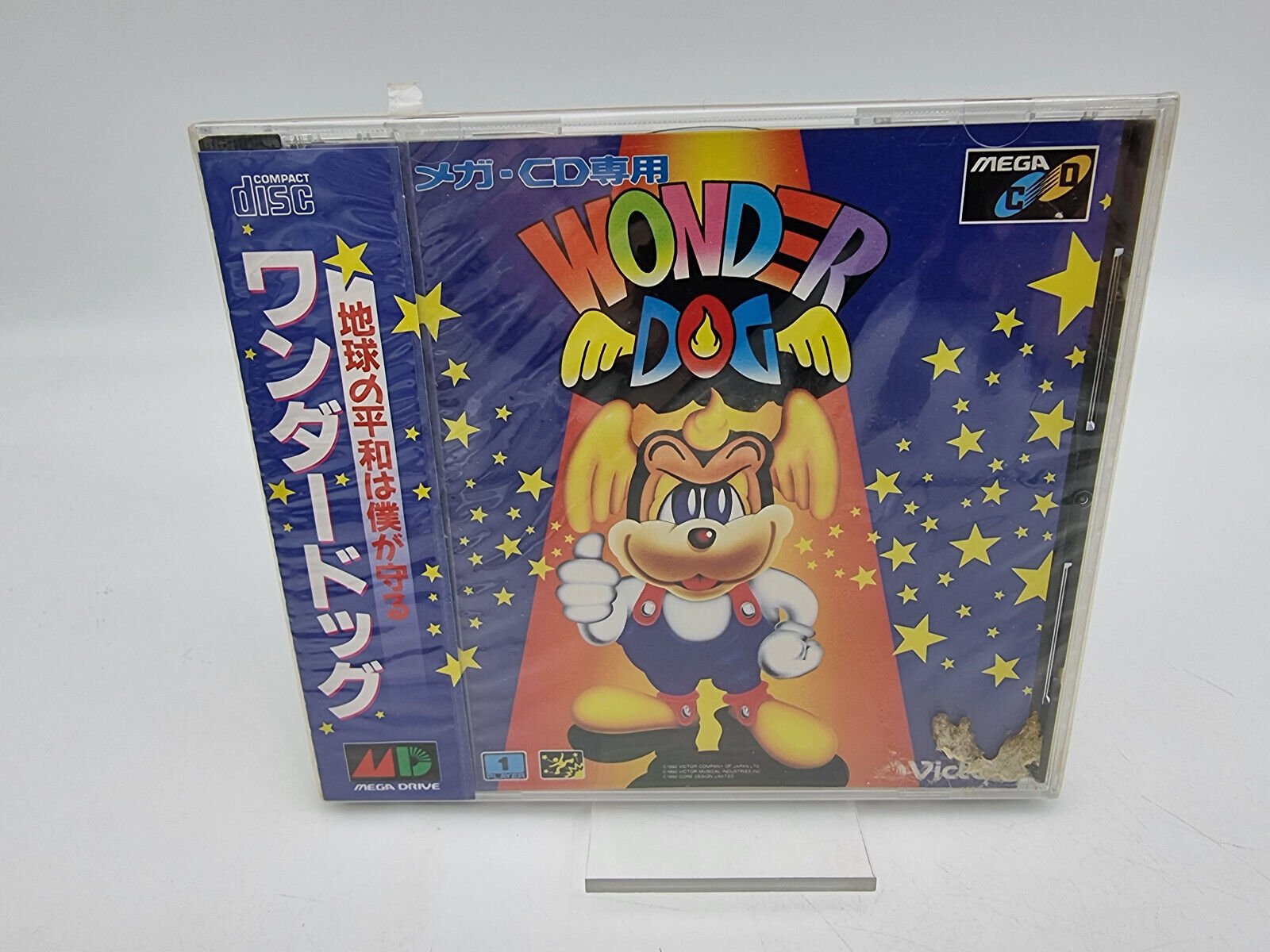 WONDER DOG SEGA MEGA CD JAPAN VERSION BRAND NEW