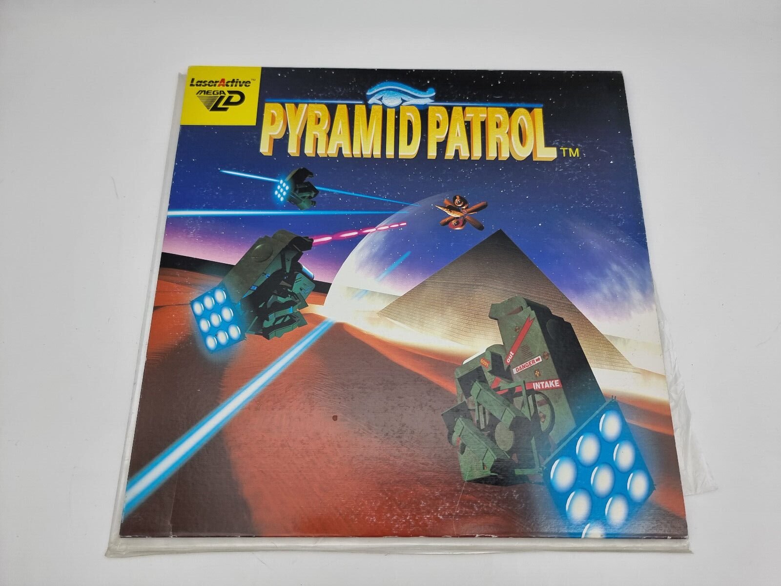 PYRAMID PATROL MEGA LD LASERACTIVE PIONEER USA VERSION USED TESTED