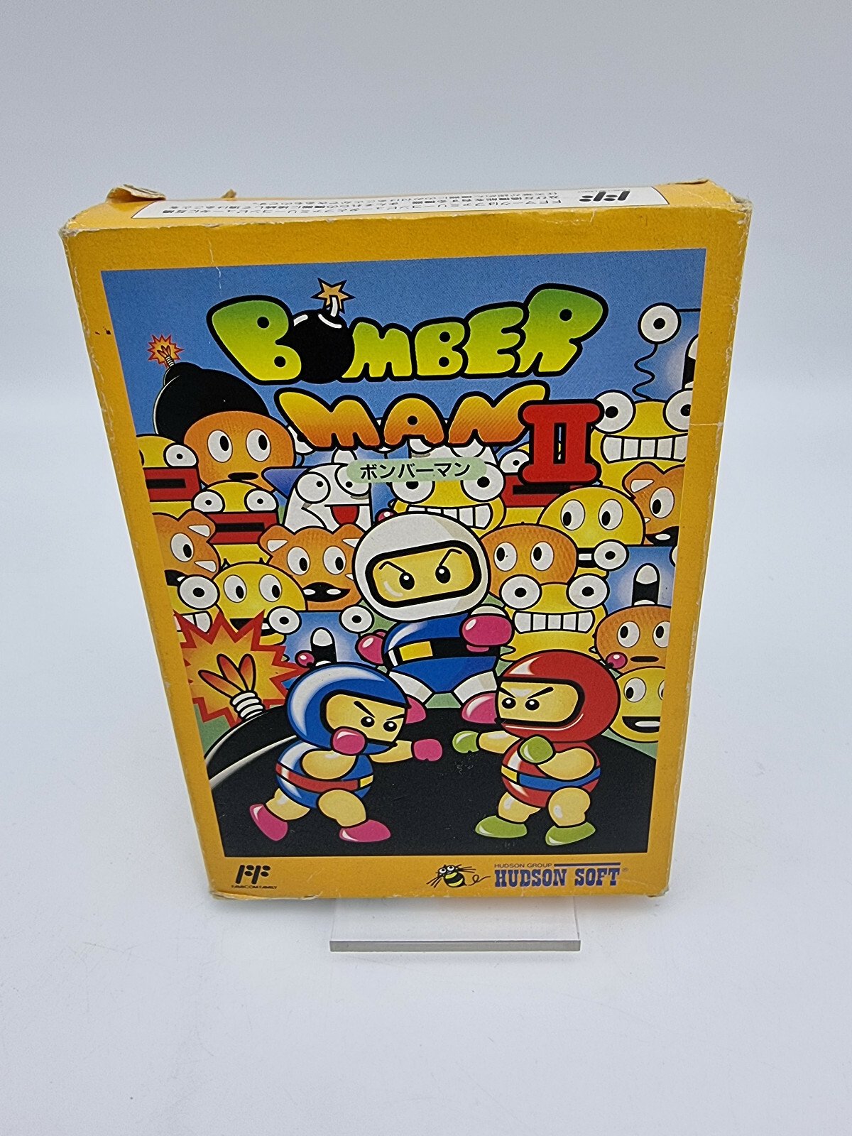 BOMBER MAN II 2 FAMICOM JAPAN VERSION USED TESTED - Image 2