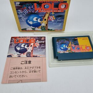 ADVENTURES OF LOLO FAMICOM JAPAN VERSION USED TESTED