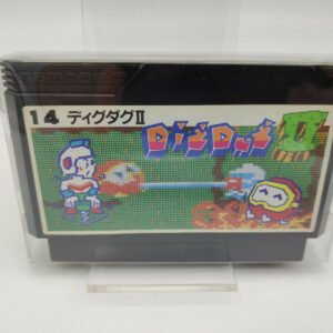 DIG DUG II 2 + PLASTIC SHELL FAMICOM USED