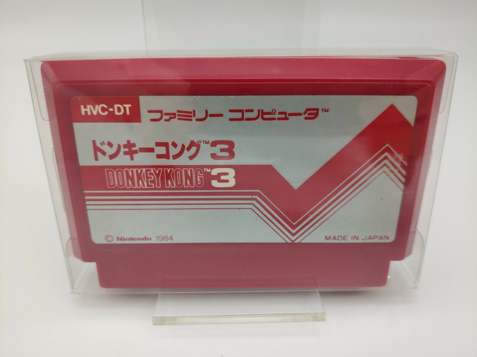 DONKEY KONG 3 + PLASTIC SHELL FAMICOM USED