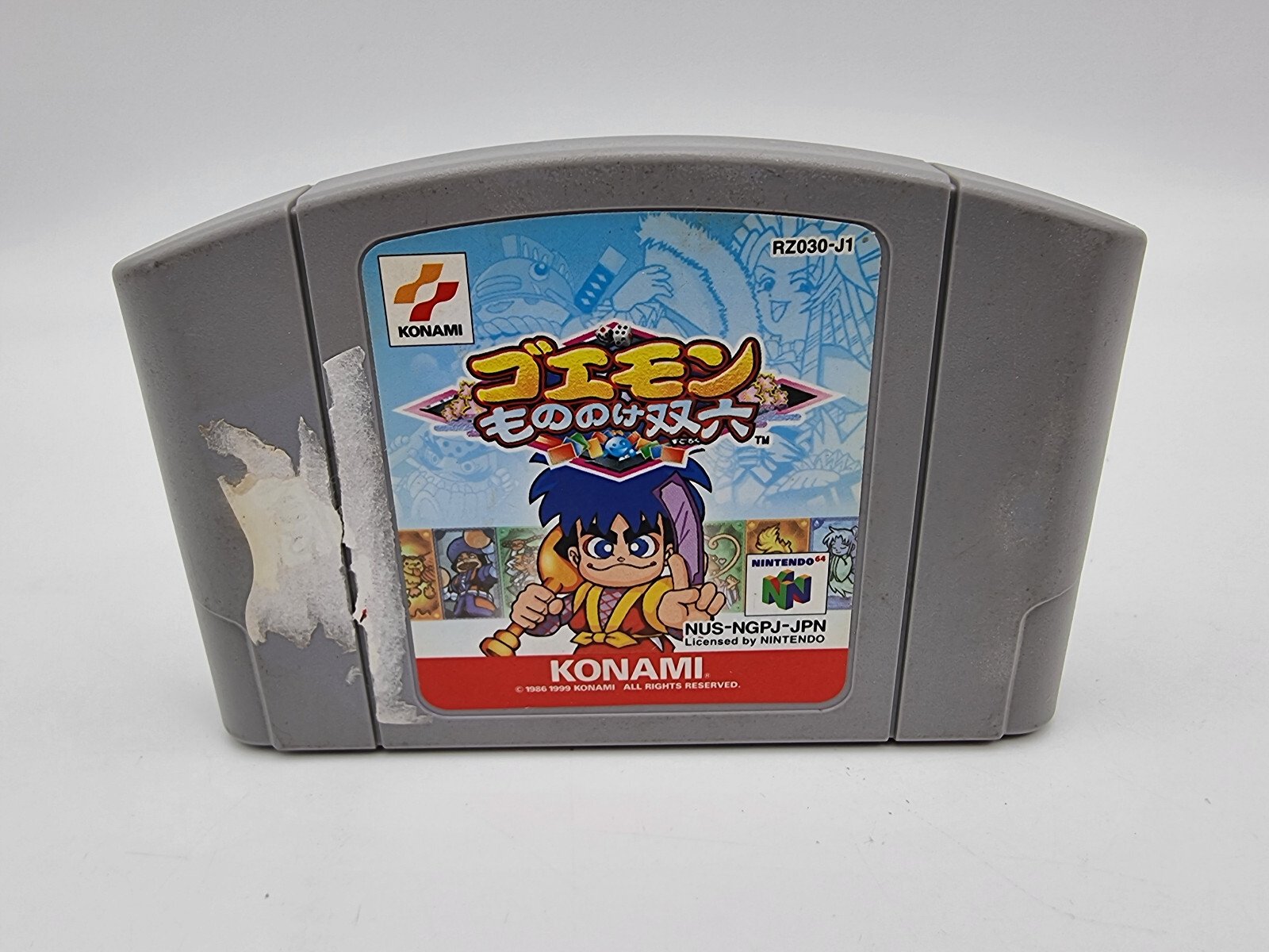 GOEMON MONONOKE SUGOROKU JAPAN N64 NINTENDO 64 USED
