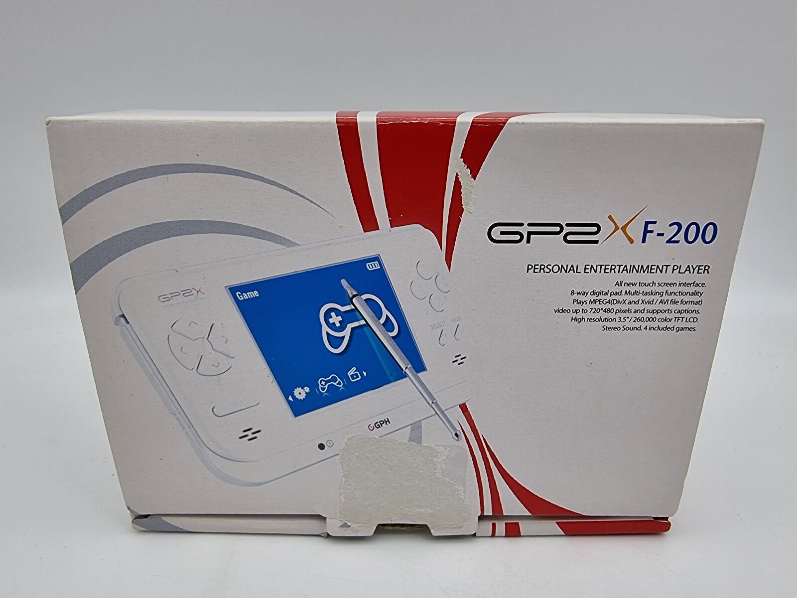 CONSOLE GP2X F-200 BOX JAPAN USED TESTED | - Image 2