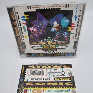 SONIC CD SEGA MEGA CD JAPAN USED