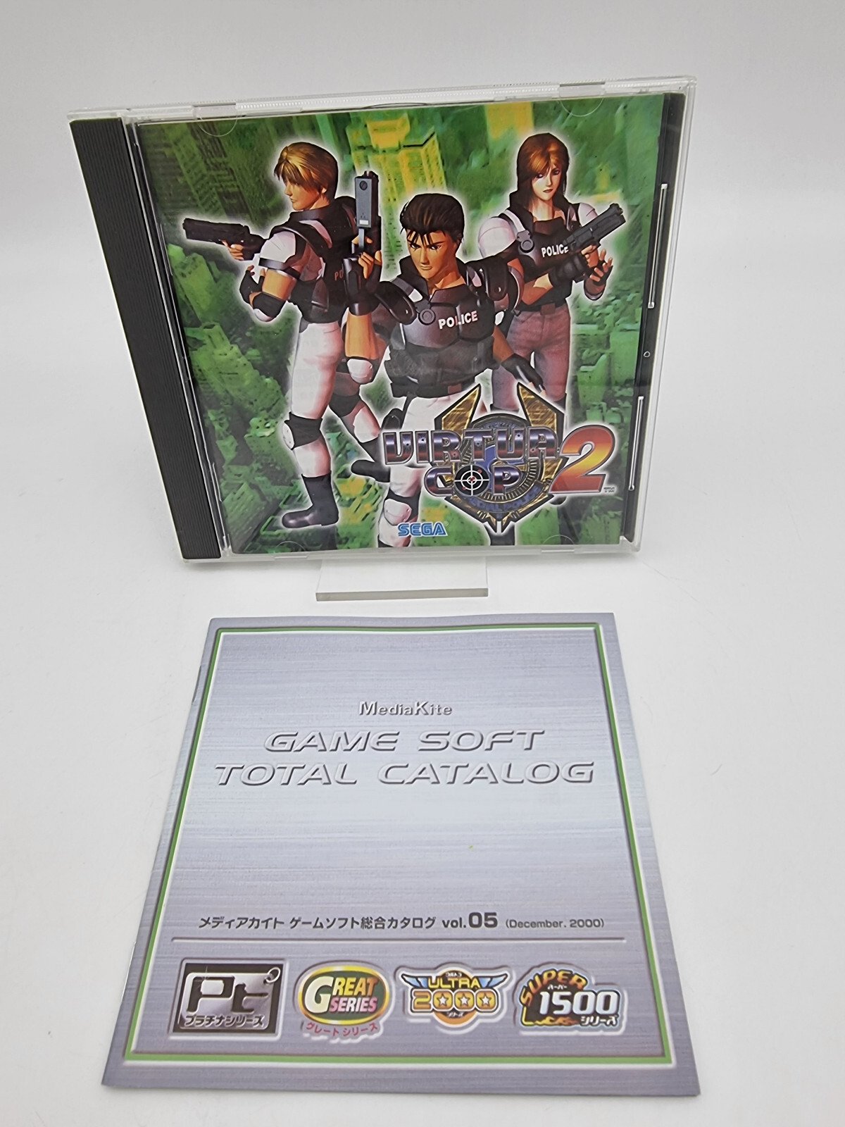 VIRTUA COP 2 PC CD ROM WINDOWS JAPAN USED