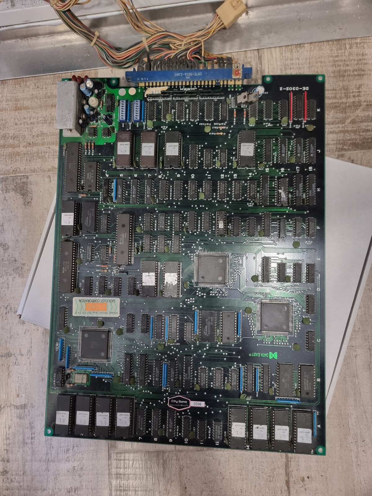 COBRA COMMAND JAPAN JAMMA USED VERY GOOD CONDITION