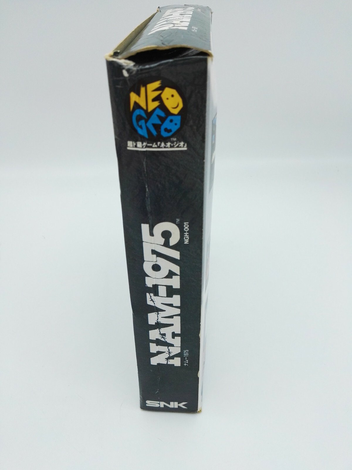 NAM 1975 CARTON BOX NEO GEO AES JAPAN USED ORIGINAL GAME - Image 4