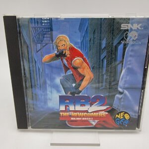 NEO GEO CD REAL BOUT 2 RB2 THE NEWCOMERS JAPAN USED