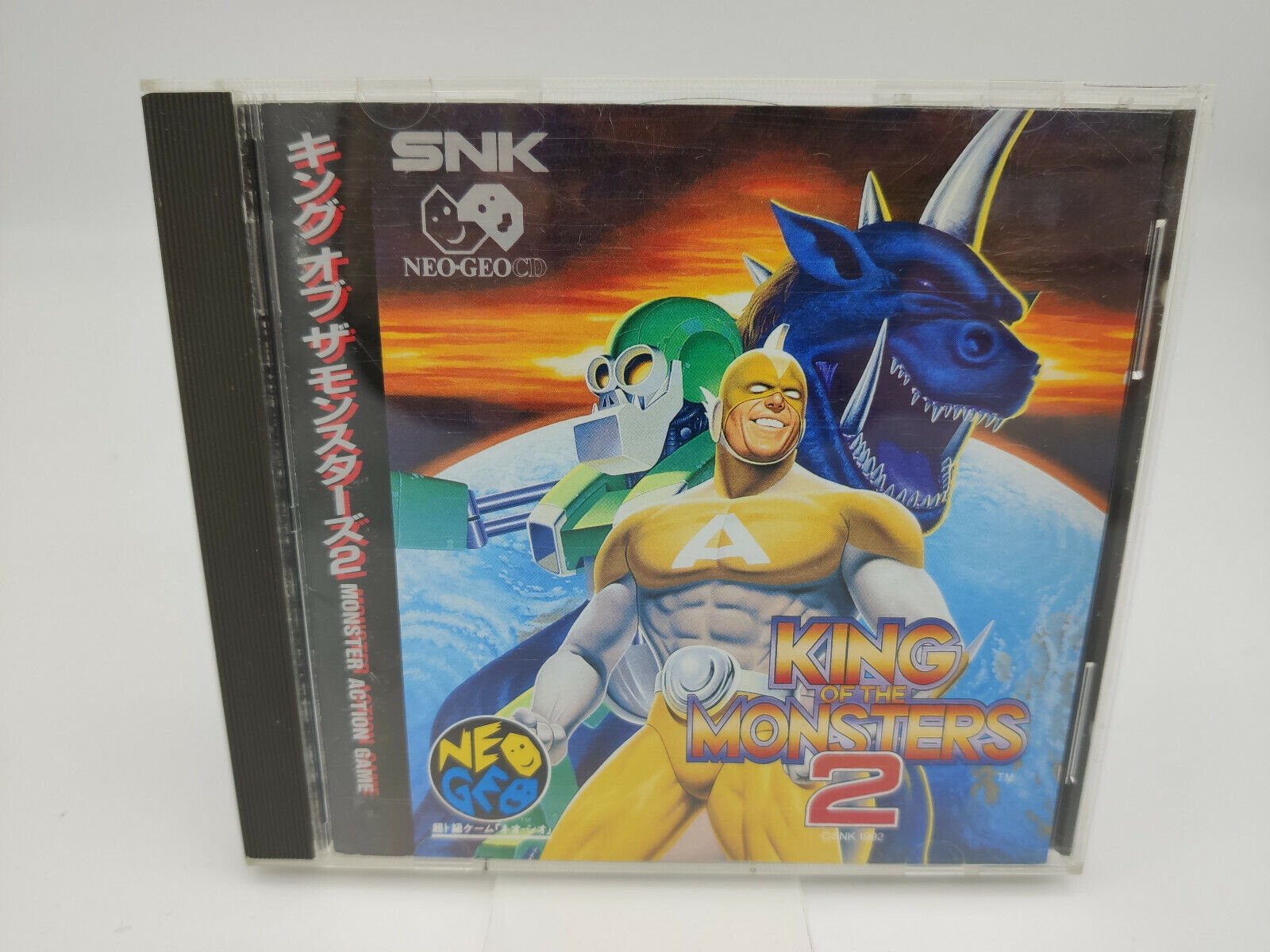 NEO GEO CD KING OF THE MONSTERS 2 JAPAN USED