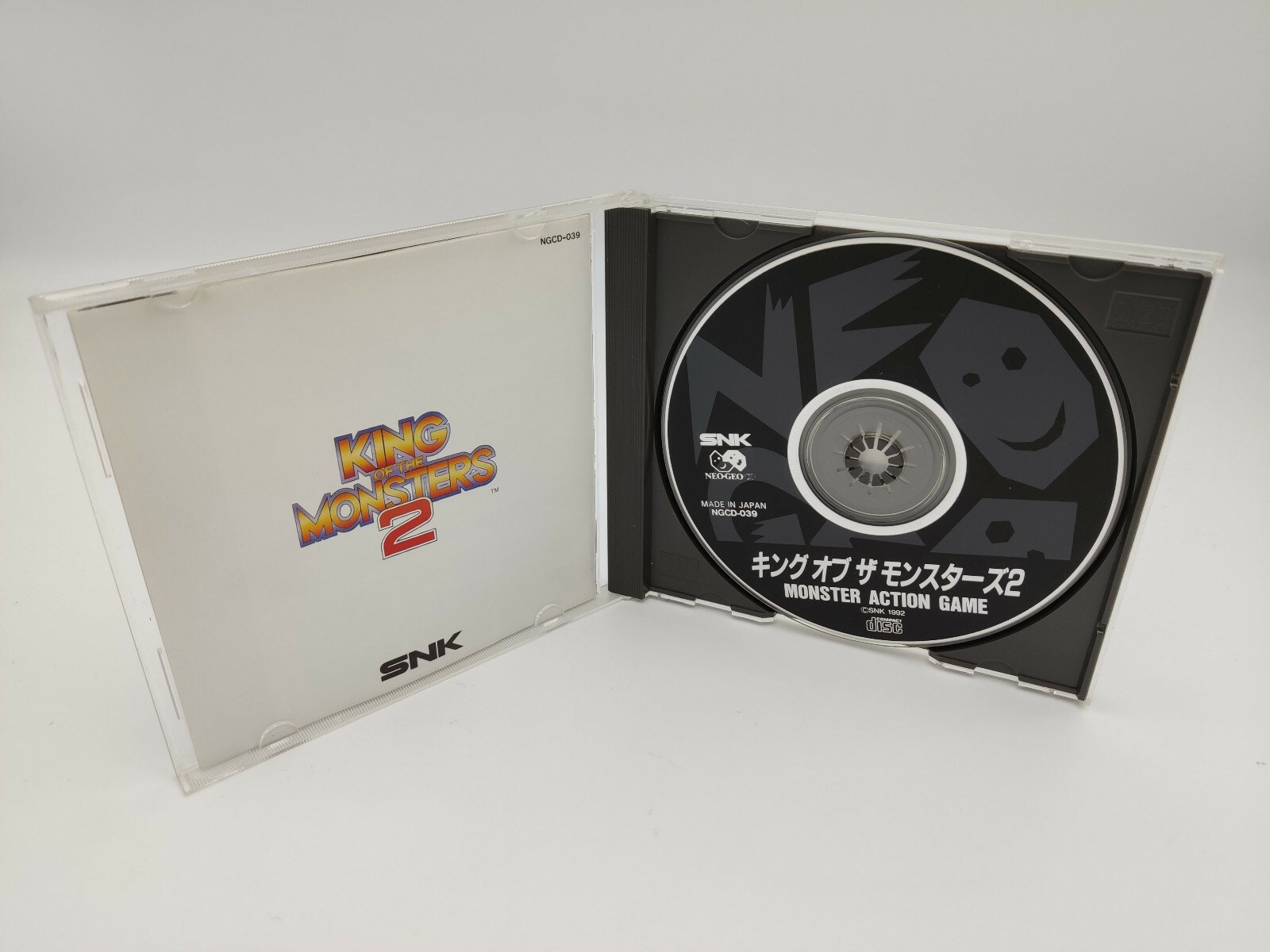 NEO GEO CD KING OF THE MONSTERS 2 JAPAN USED - Image 4