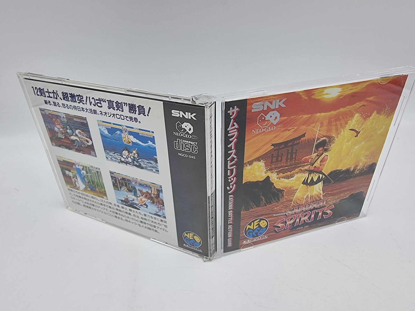 NEO GEO CD SAMURAI SPIRITS JAPAN USED - Image 3