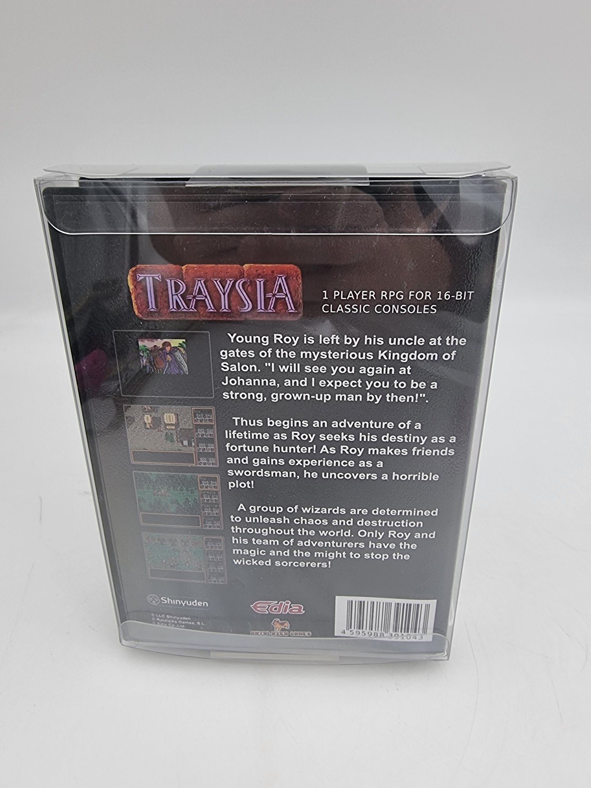 TRAYSIA LIMITED EDITION ENGLISH VERSION FOR SEGA MEGADRIVE BRAND NEW SEALED - Image 2