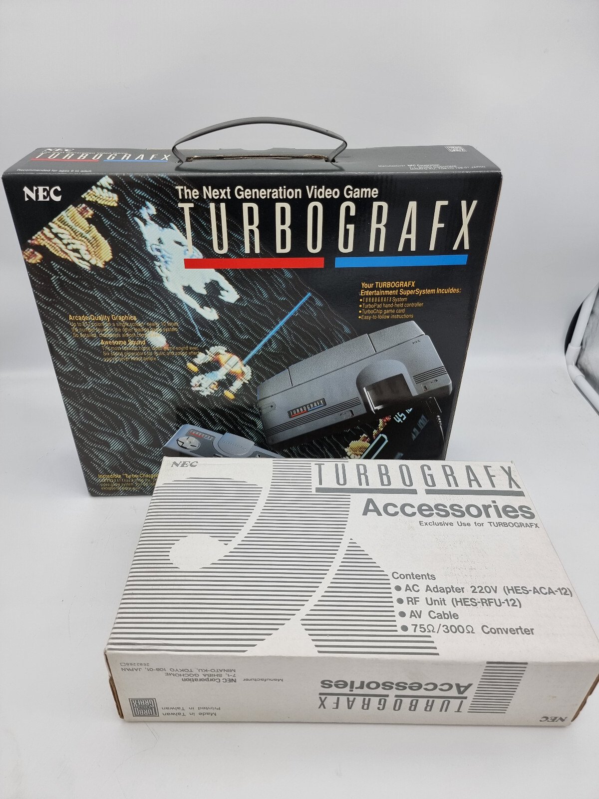 TURBOGRAFX CONSOLE + ACCESORIES PAL VERSION BRAND NEW | eBay