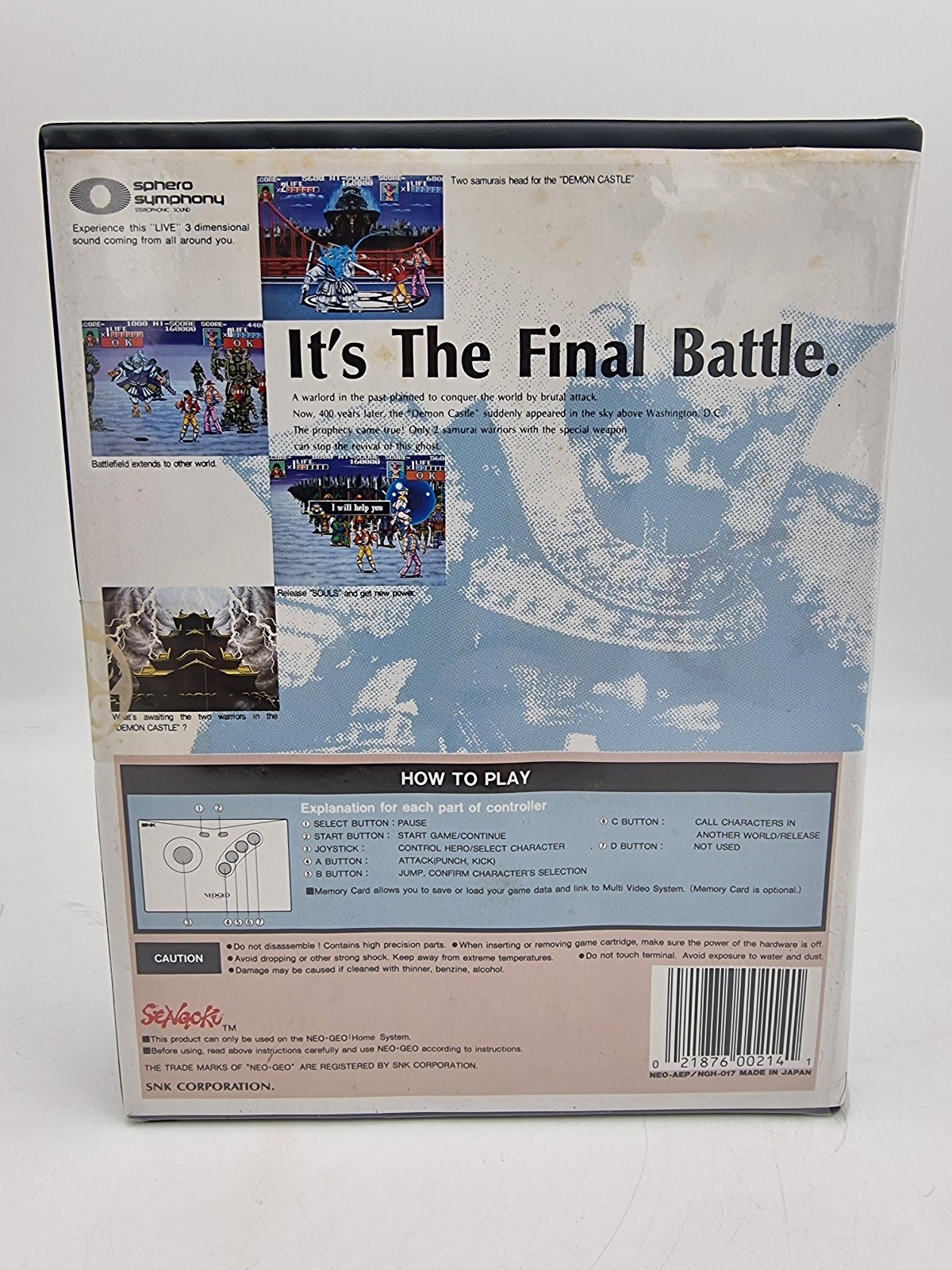 SENGOKU NEO GEO AES USA USED ORIGINAL | eBay - Image 3
