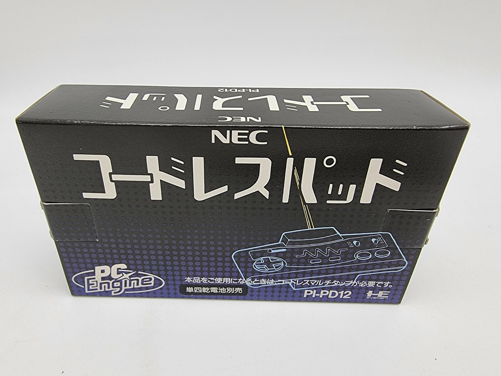 NEC PC ENGINE CORDLESS PAD CONTROLLER WIRELESS PI-PD12 BRAND NEW | eBay