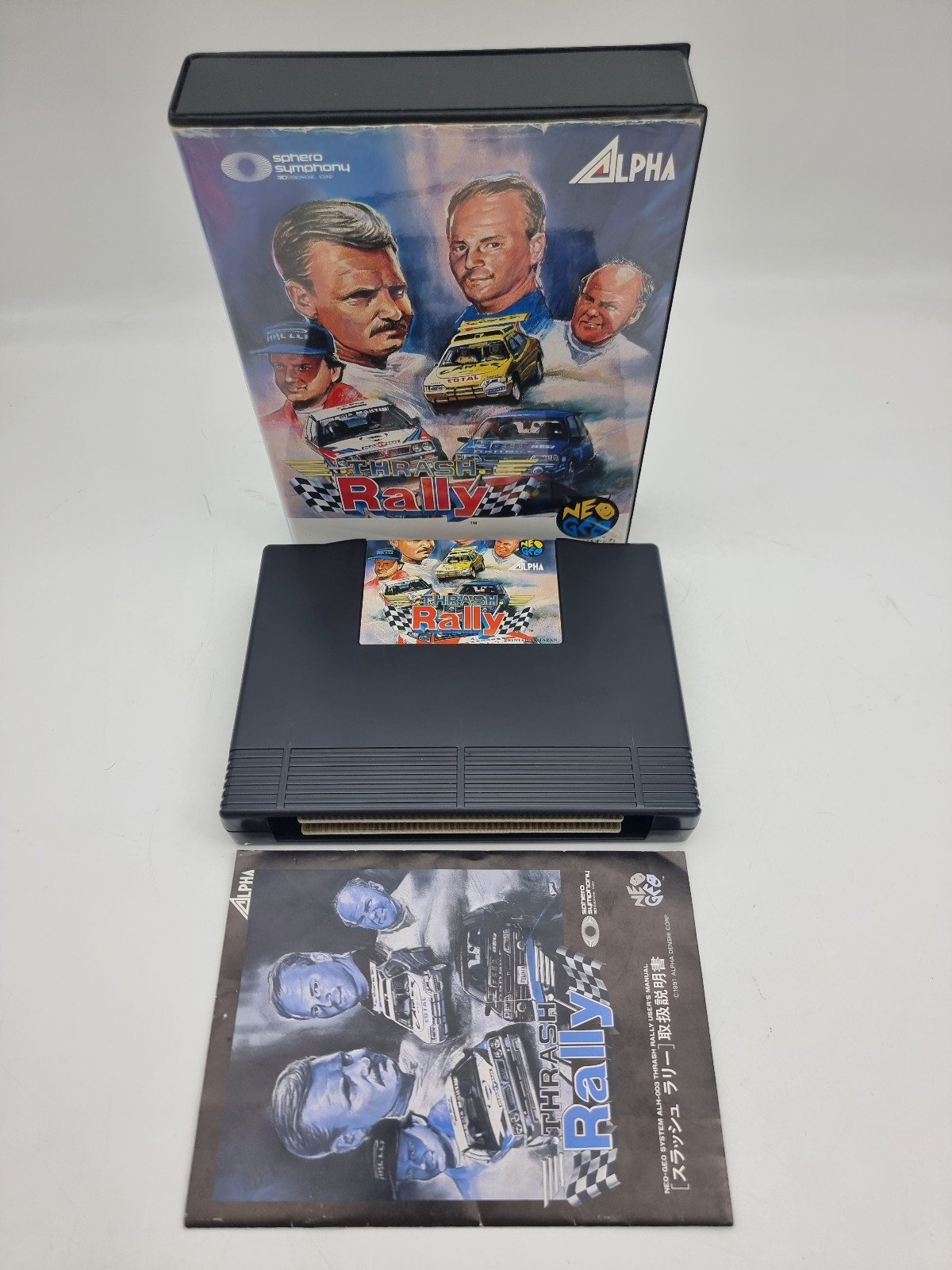THRASH RALLY NEO GEO AES JAPAN USED ORIGINAL | eBay