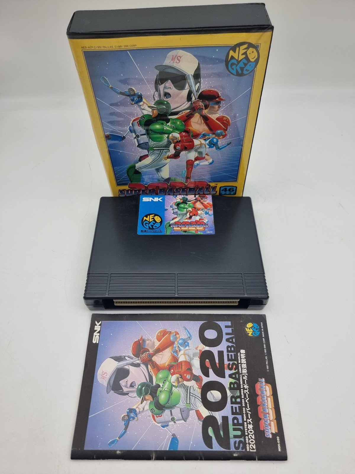 SUPER BASEBALL 2020 NEO GEO AES JAPAN USED ORIGINAL | eBay