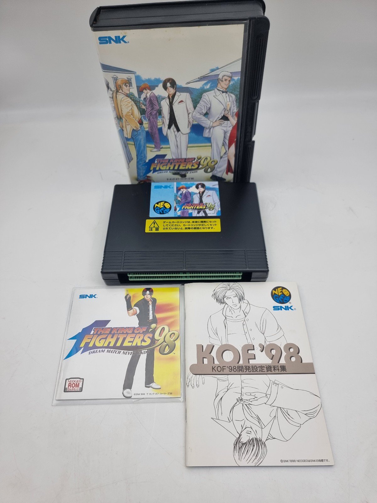 THE KING OF FIGHTERS 98 NEO GEO AES JAPAN USED ORIGINAL | eBay