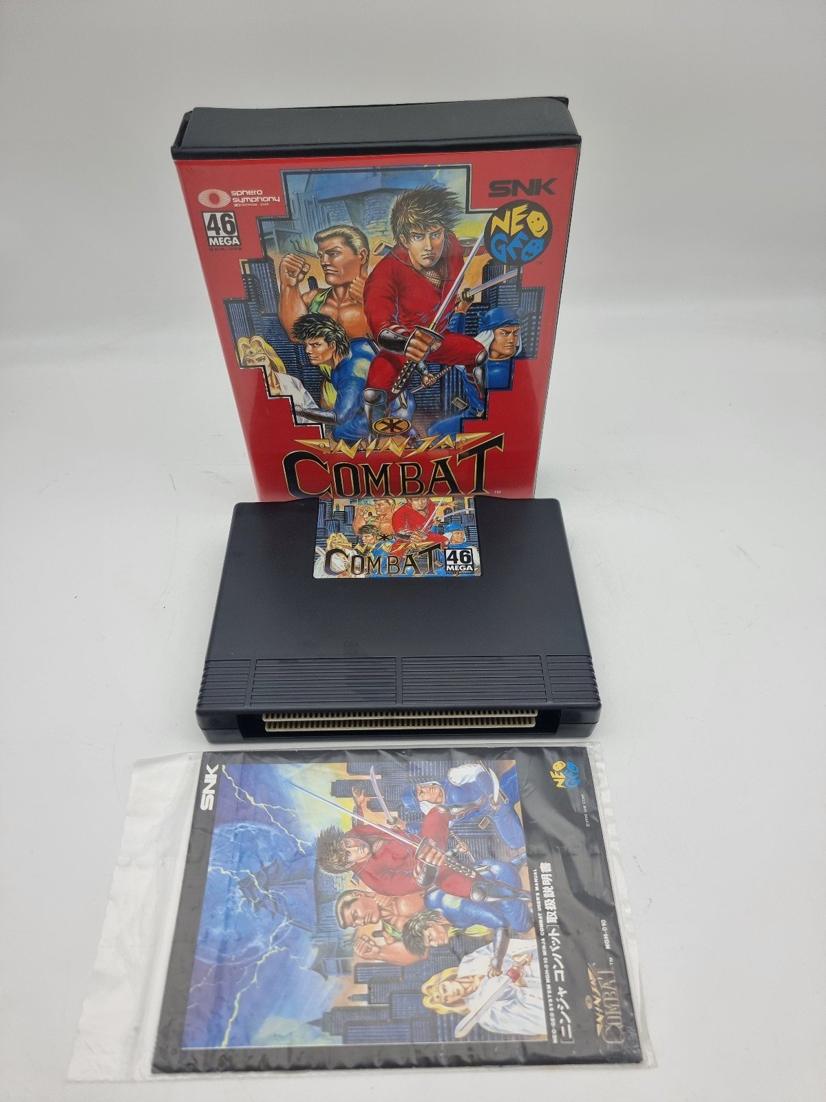NINJA COMBAT NEO GEO AES JAPAN USED ORIGINAL | eBay