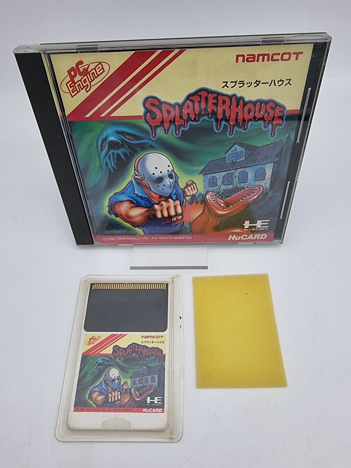 SPLATTERHOUSE PC ENGINE JAPAN VERSION USED TESTED | eBay