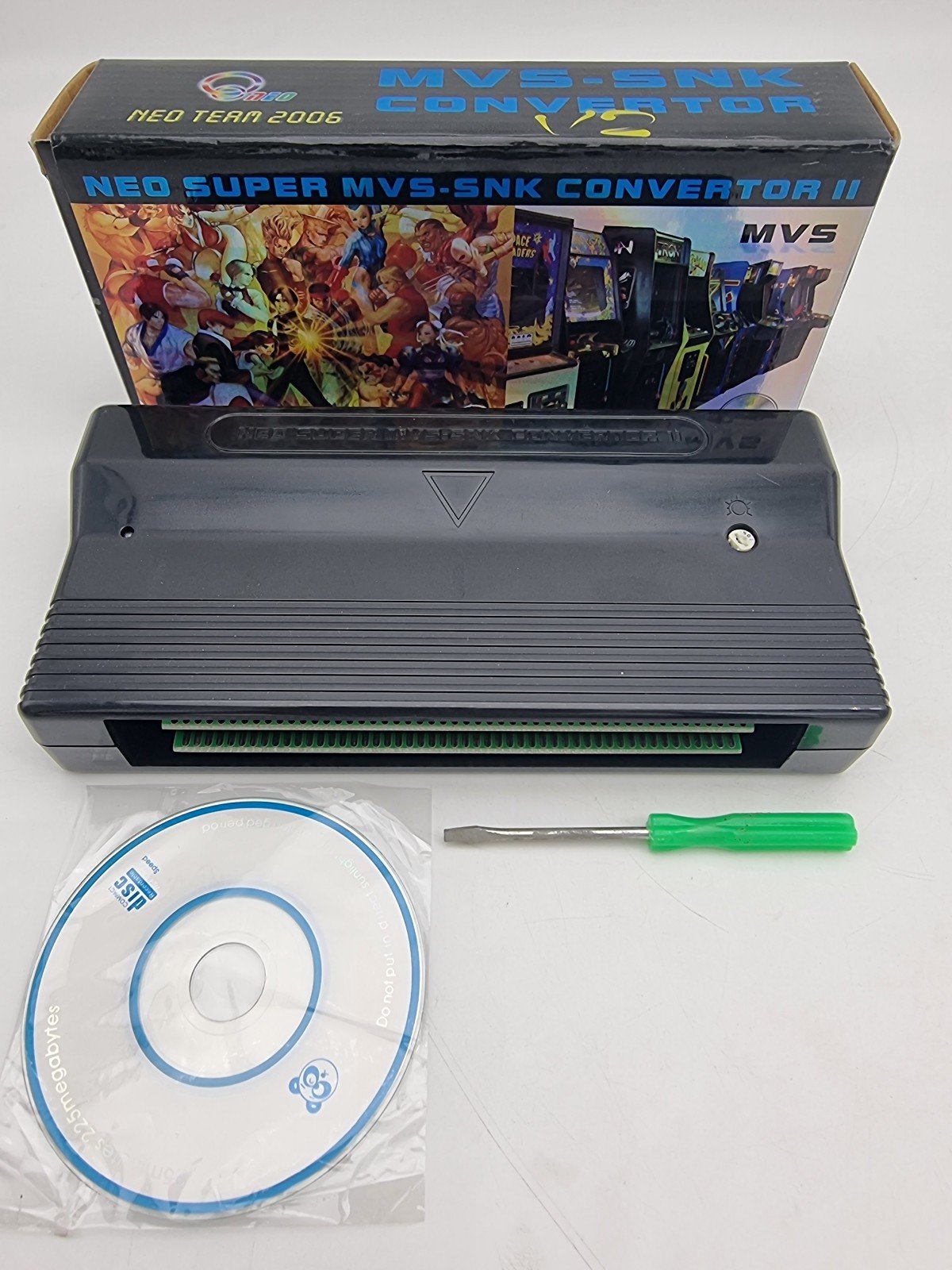 NEO SUPER MVS-SNK CONVERTOR II V2 NEO GEO AES USED ORIGINAL | eBay