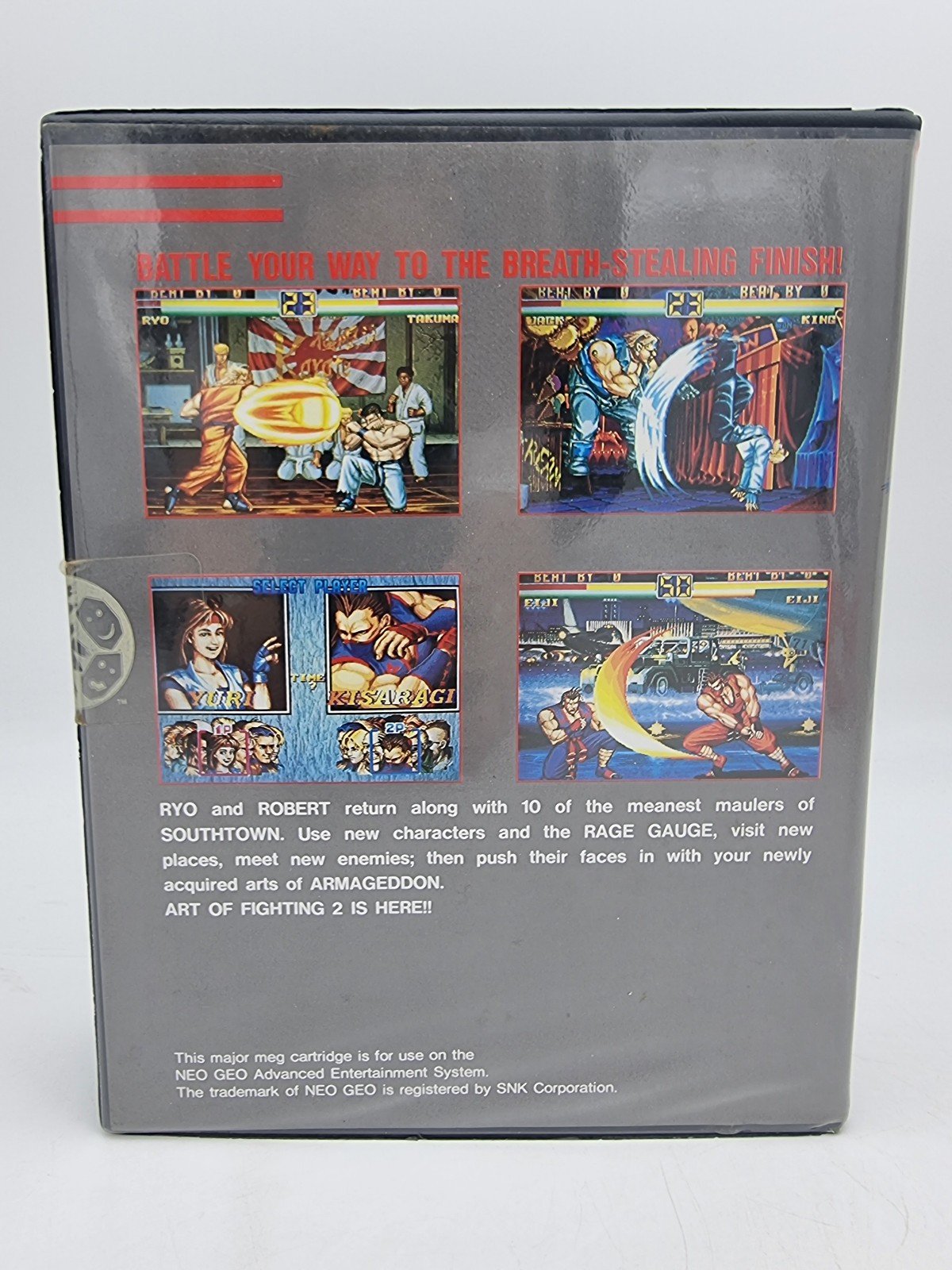 ART OF FIGHTING 2 NEO GEO AES USA USED ORIGINAL | eBay - Image 3