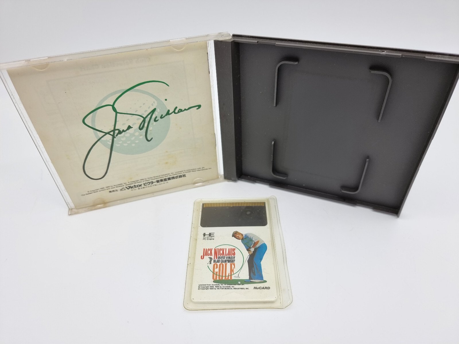 JACK NICKLAUS GREATEST 18 HOLES OF MAJOR PC ENGINE HU CARD JAPAN USED | eBay - Image 3