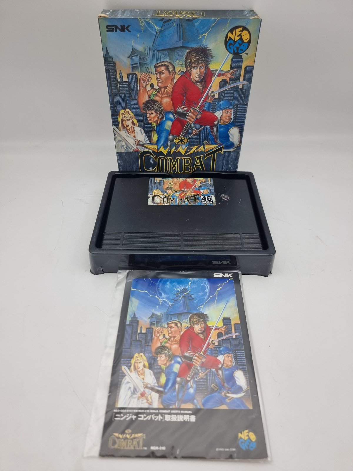 NINJA COMBAT NEO GEO AES JAPAN USED ORIGINAL | eBay